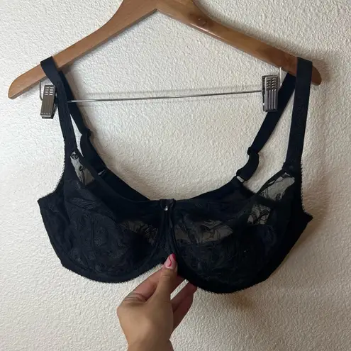 Fantasie Bra FL9092BLK Allegra 36I Black Sheer Lace Underwire Side Support Size undefined