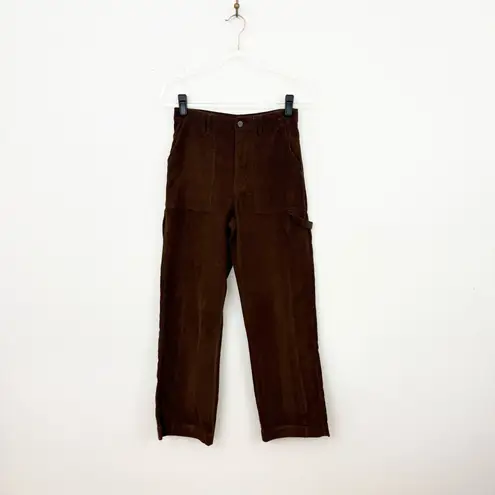 ONIA Women's Wide Leg Corduroy Carpenter Pants