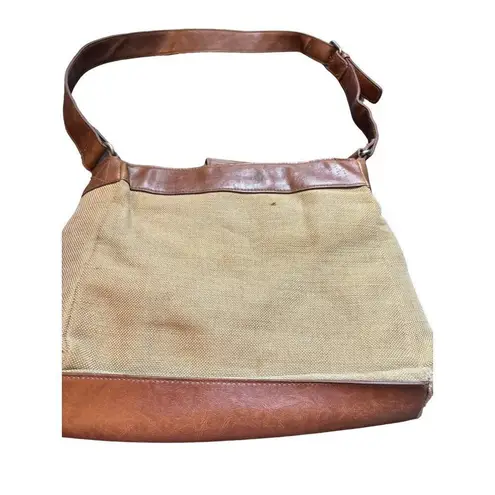 Relic Brand Canvas & Faux Leather Crossbody Bag With Multiple Pockets