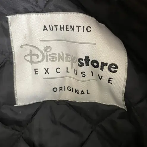 Disney  Store Mickey Varsity Jacket Mens XL Gray Faux Leather Embroider Nice Guy thumbnail 13