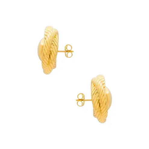 AUREUM Naomi Earrings in Gold One Size Womens