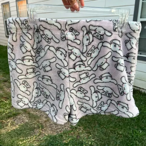Cinnamoroll Fuzzy Sleeping Shorts White Size L