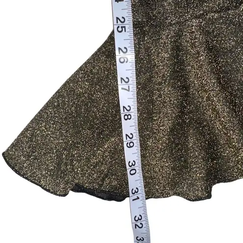 SLEEPER Saturn Metallic Gold Lurex Lounge Pants XL