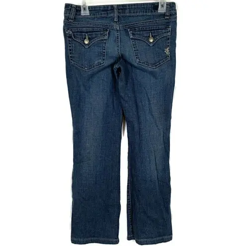 Jessica Simpson  Sunset Bootleg Denim Blue Jeans 27