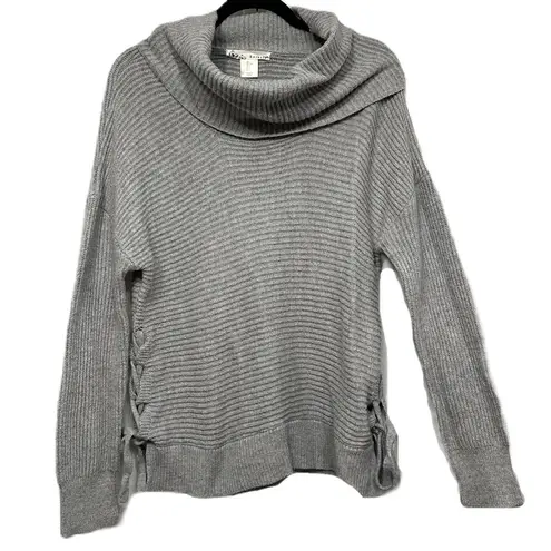 Kaisely Anthropologie Knit Pull Over Cowl Turtleneck Sweater Large - Image 9