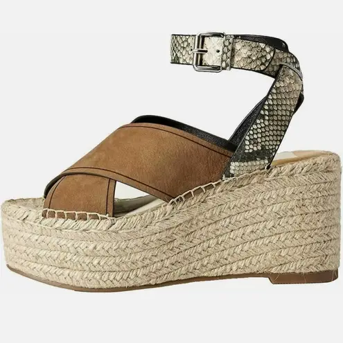 Dolce Vita Carsie Espadrille Wedge Sandal Tan Size 9