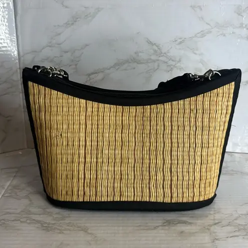 woven straw cambodian boho style Basket tote purse brown cute festival beach Tan