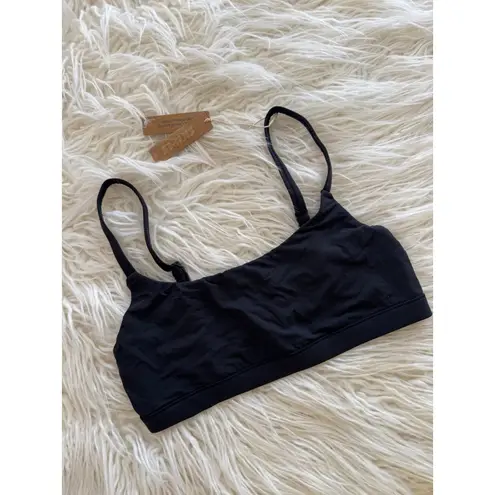 SKIMS Fits Everybody Scoop Neck Bralette Onyx Size XS