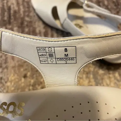 SAS Suntimer Heel Velcro Strap Sandal Size 8
