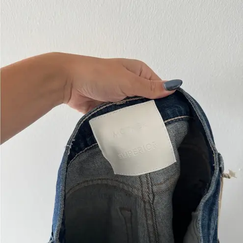 MOTHER NWT Tomcat Straight Leg Ankle Jeans in Cannonball 24 Blue