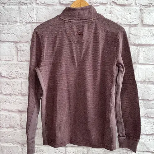 prAna  Pullover Quarter Zip sz M