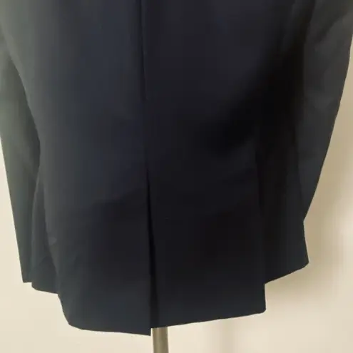 Brooks Brothers 346 Women's Black Career Work Classic Fit Wool Blazer Size 10