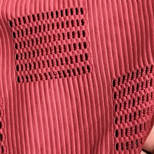 ONIA Ginny Textured One-Piece Ruby Swimsuit Size XS NWT