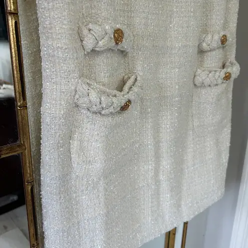 Lena Cream Sheath Mini Dress for Wedding Guests Size XL