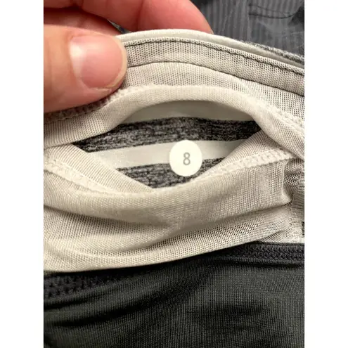 Lululemon  grey stripped skort women's 8