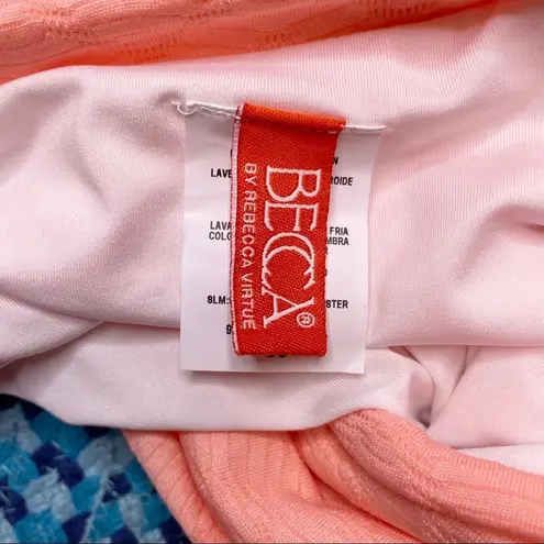 Becca New!  Peach High Waist Bikini Bottoms