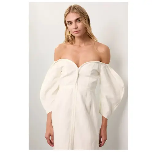 Mara Hoffman NWT Ivory Leonara Dress Size 2