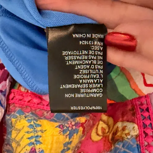 CALESSA S Fiesta Patchwork Print Boho Square