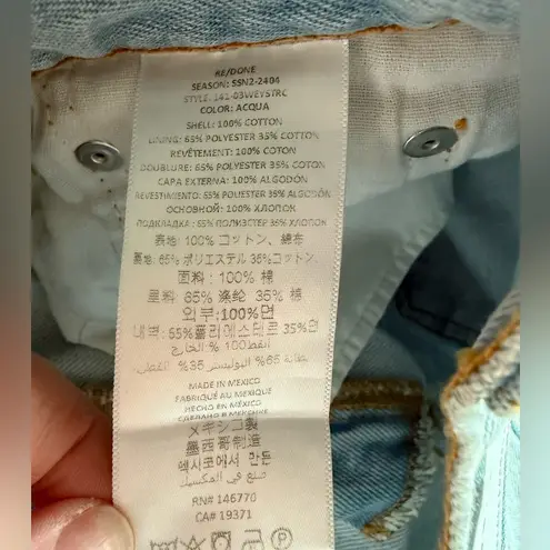 RE/DONE NEW - Easy Straight Crop - Size 24 - $295