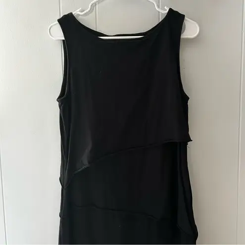 Neon Buddha Shanghai Knit Mummy Dress Bodycon Midi V30 Black Size L