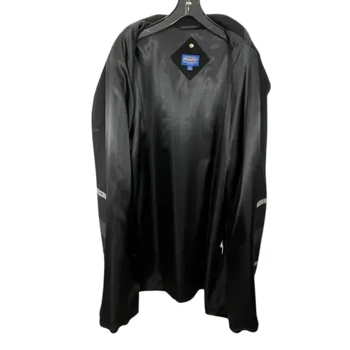 Pendleton NEW Long Wool Coat Women's Size 14 Black Plaid