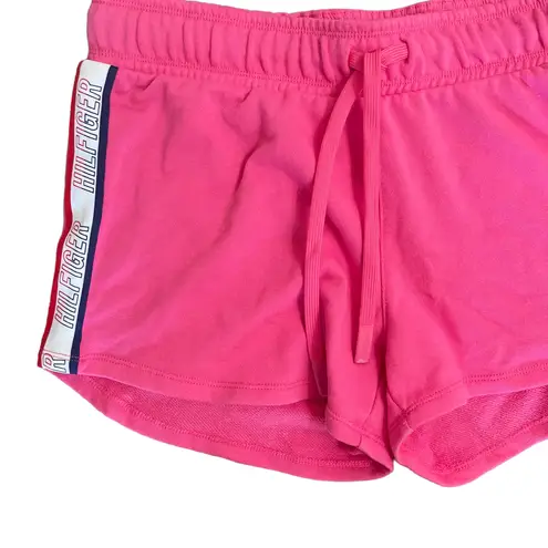 Tommy Hilfiger Nwt  sport draw string pink running shorts size small