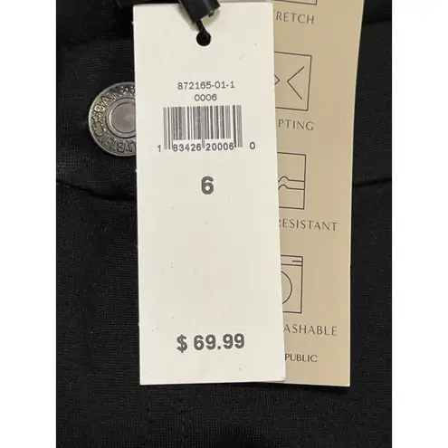 Banana Republic  Sculpting Stretch Black Legging Pants Women’s Size 6 NWT