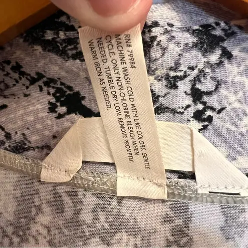 Soma Snake Print Faux Wrap Dress size Medium