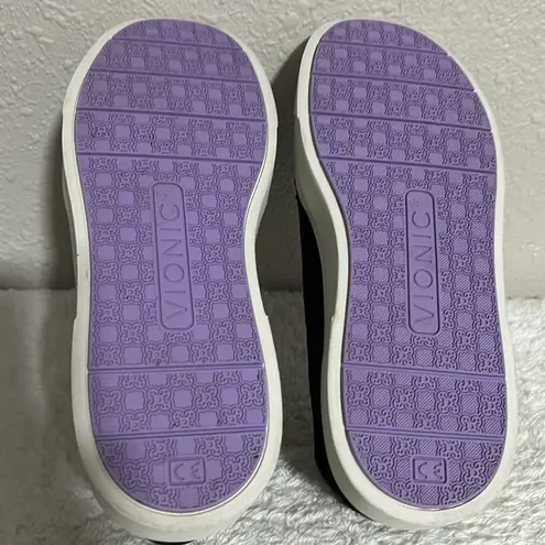 Vionic Womens Size 7 Kimmie Suede Slip On Casual Fashion Sneakers