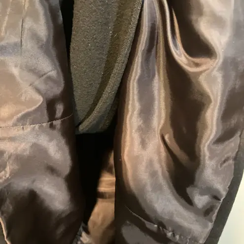 Donny Brook Brown Pea Coat, Size 14 Petticoat, Double Breasted Coat, Vintage