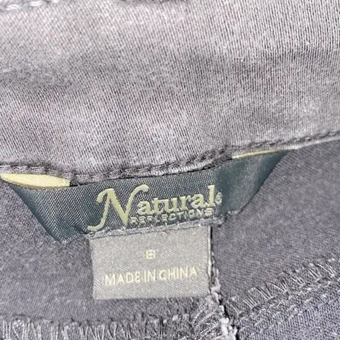 Natural Reflections grey pants size 8