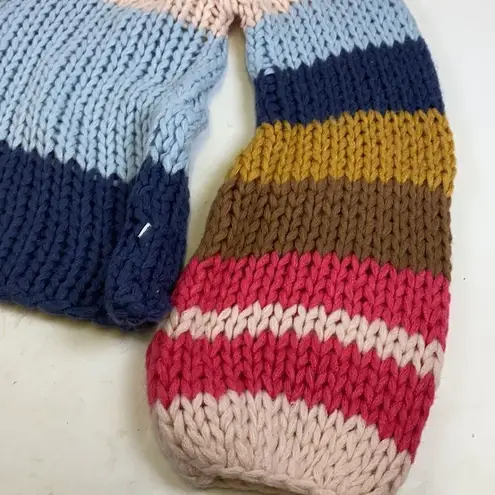 SisstRevolution Womens Chunky Aloha Always Knit Sweater C31 Pink Size M