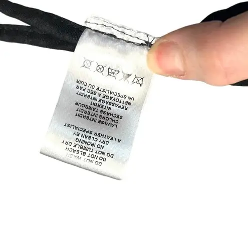 IRO Ceylona Blazer Jacket Leather Trimmed Gray Size 38 US 6