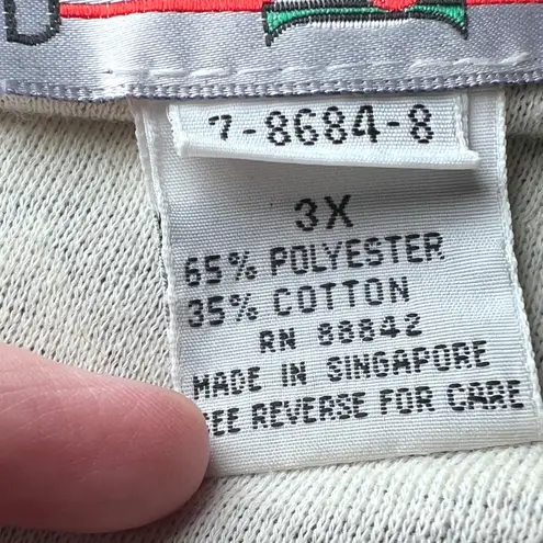 Bridge Gate Vintage Geometric Print Cardigan Jacket Womens 3X Aztec Cozy Fall Gray