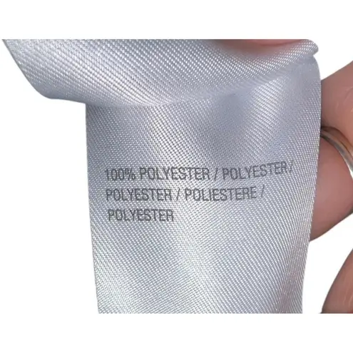 Elizabeth And Clarke Black Long Sleeved Blouse With Flirty Hem Women’s Size 16