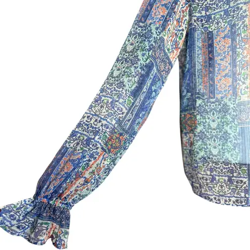 Ramy Brook Ariel Sheer Blouse Sz S