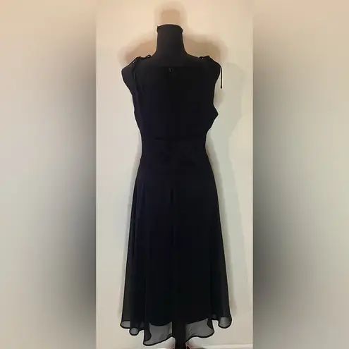 Scarlett - Black tank top midi flowy dress‎ Size 12