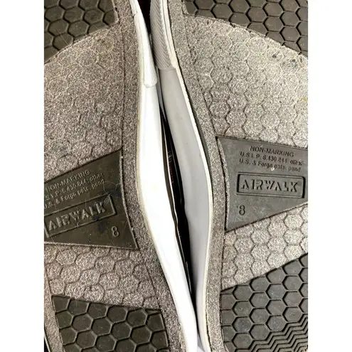 Airwalk Slip On Loafers Shoes Brown & Gray Plaid Women's Size 8 Style 55131