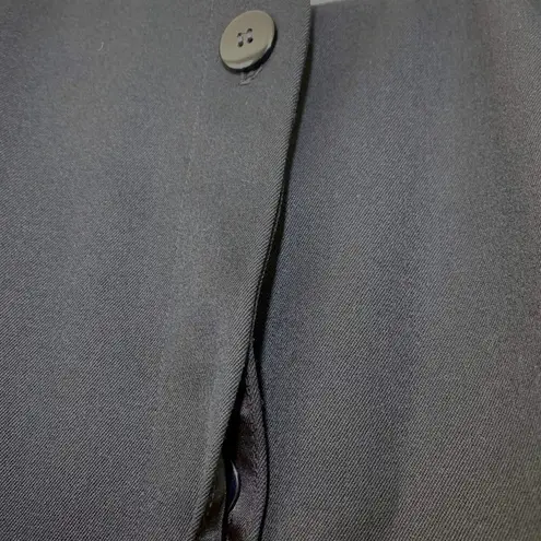 Christian Dior Dior Vintage Fitted Cropped Wool Button Down Padded Blazer Jacket Black US 8 thumbnail 10