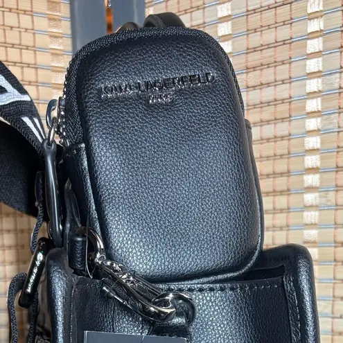 Karl Lagerfeld Maybelle Satchel in Black