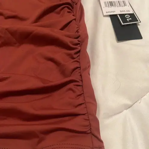 La Blanca Women's Island Goddess One Shoulder Keyhole Tankini Swimsuit