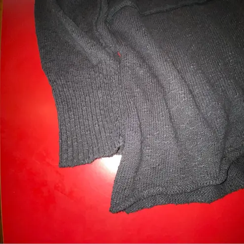 Habitat Clothes Women’s size XL Black Chunky Cotton Button Cardigan Sweater