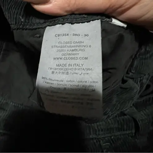 Closed Black Pearl Corduroy Straight Pants