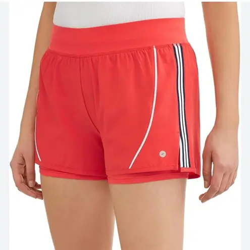 Avia Activewear Women's Side Stripe Shorts Size L (12-14)