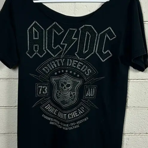 AC/DC  Black Band Tee size M