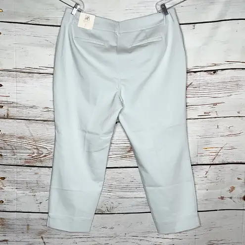 Roz & Ali Woman NWT Size 18W Light Blue Signature Fit Ankle Pants