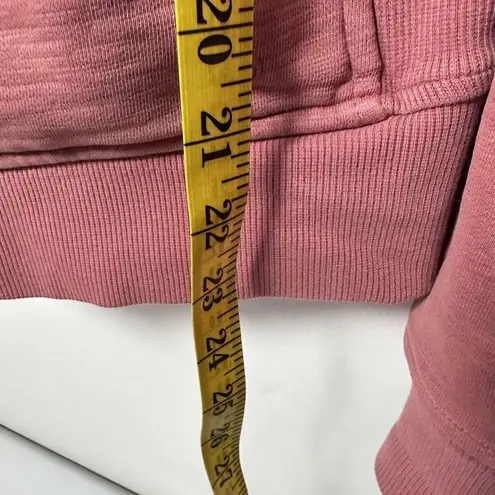 CRZ Yoga Womens 8/10 Full Zip Hoodie Workout Slim Fit Jacket Gym Zip Pockets