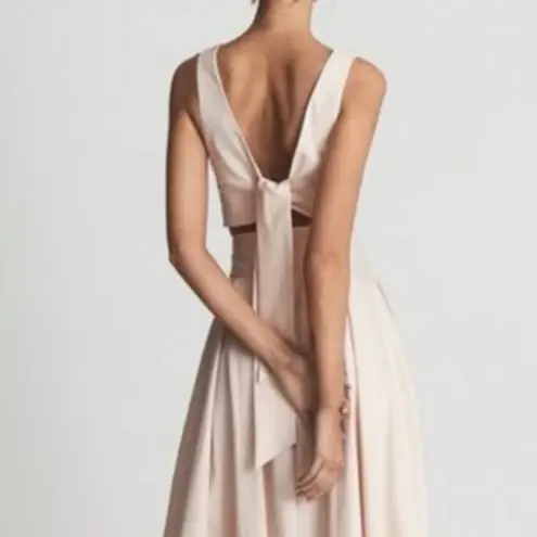 Reiss Tammi Crop Top With Bow Detail