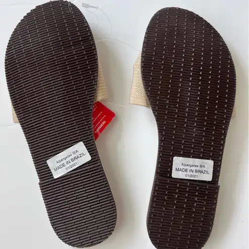 Havaianas  You St. Tropez Shine Sandals NWT 7.5