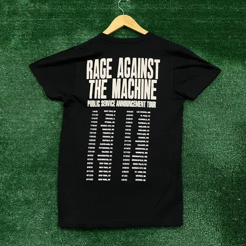 Rage Against the Machine Public Service Announcement Tour Band Tee S